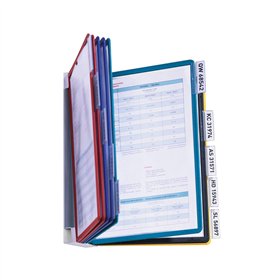 Expositor Suporte Parede 10 Bolsas Durable VarioWALL Sortido