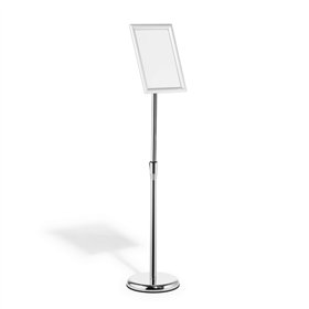 Suporte Chão Moldura A4 Alumínio 479823 Durable