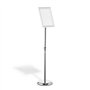 Suporte Chão Moldura A4 Alumínio 479823 Durable