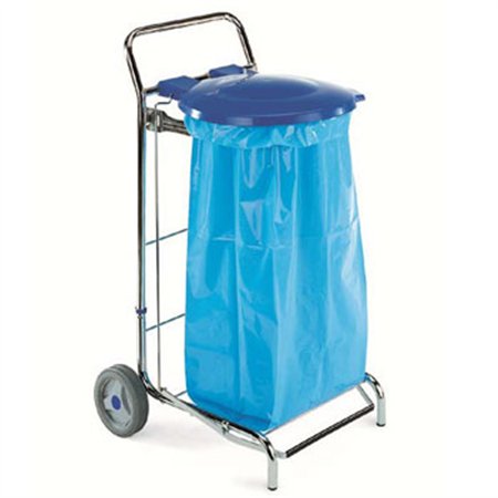 Contentor 120L c/Pedal e Rodas (muda Cor Pelo Saco)