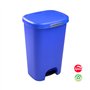 Contentor 50L Plástico Azul com Pedal