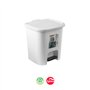 Contentor 07,5L WC Cube Branco com Pedal