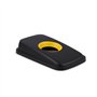 Tampa Balde Neo Ecosort Preto/Amarelo(Embalagens)