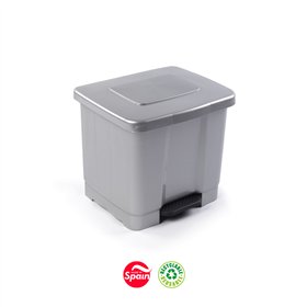 Contentor 35L Prata com Pedal