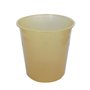 Papeleira 15L Plástico Amarelo Transparente