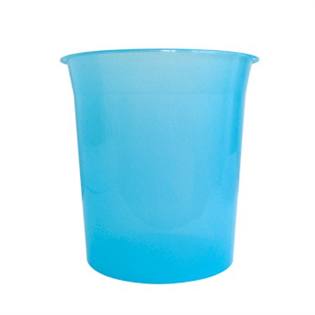 Papeleira 15L Plástico Verde Transparente