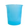 Papeleira 15L Plástico Verde Transparente
