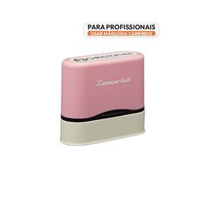 Carimbo Objetos PERSONALIZÁVEL Name Stamp Pack Rosa