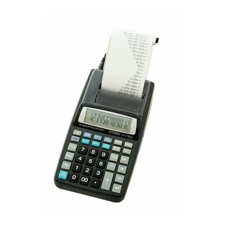 Calculadora Secretária Citizen CX77BIII 112 Dígitos com Fita