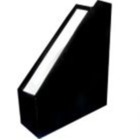 Porta Revistas 30x25x8cm Cartão Preto