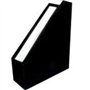 Porta Revistas 30x25x8cm Cartão Preto