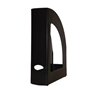 Porta Revistas 32x25x8cm Plástico Opaco Preto