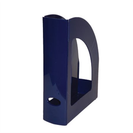 Porta Revistas 32x25x8cm Plástico Opaco Azul