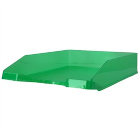 Tabuleiro Secretária Transparente Verde