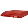 Tabuleiro Secretária Transparente Vermelho