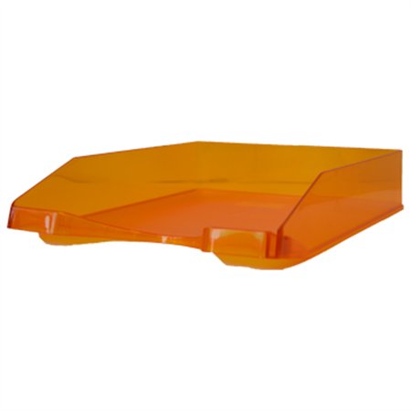 Tabuleiro Secretária Transparente Laranja