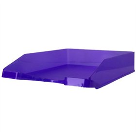Tabuleiro Secretária Transparente Roxo