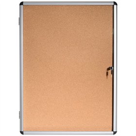 Vitrine 674x500mm de Interior Oval Fundo Cortiça