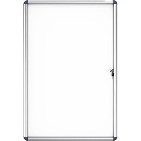 Vitrine 674x500mm de Interior Oval Fundo Magnético