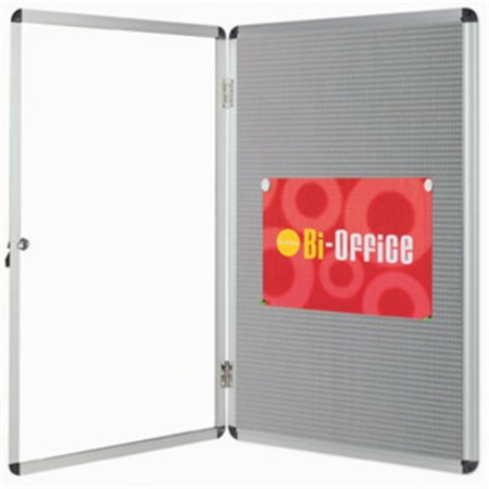 Vitrine 720x981mm de Interior Oval Fundo Magnético