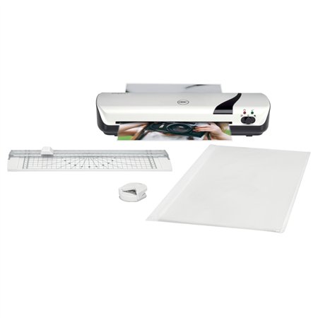 Pack Plastificadora Inspire+ A4 125mic + Cisalha A4 Branco