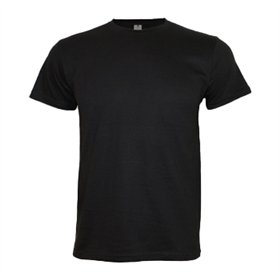 T-Shirt Adulto Algodão 190g Preto Tamanho M