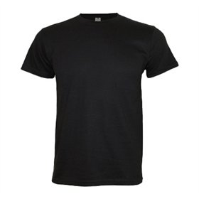 T-Shirt Adulto Algodão 155g Preto Tamanho S