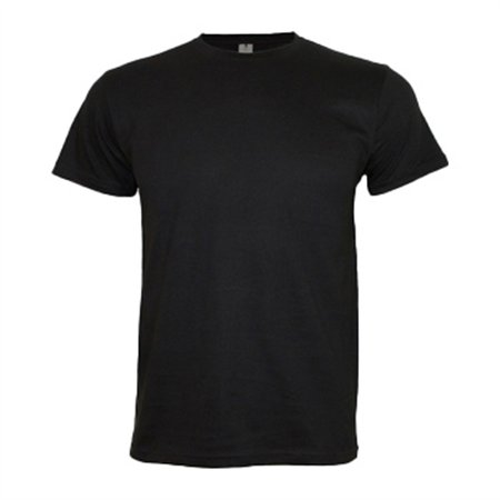 T-Shirt Adulto Algodão 155g Preto Tamanho XXL
