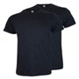 T-Shirt Adulto Algodão 190g Azul Navy Tamanho S Pack 2un