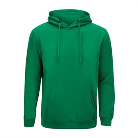 Sweatshirt Capuz Adulto Verde Kelly Tamanho S