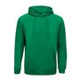 Sweatshirt Capuz Adulto Verde Kelly Tamanho S