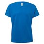 T-Shirt Criança Algodão 155g Azul Turquesa Tamanho 3/4