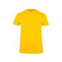 T-Shirt Adulto Algodão 155g Amarelo Tamanho L