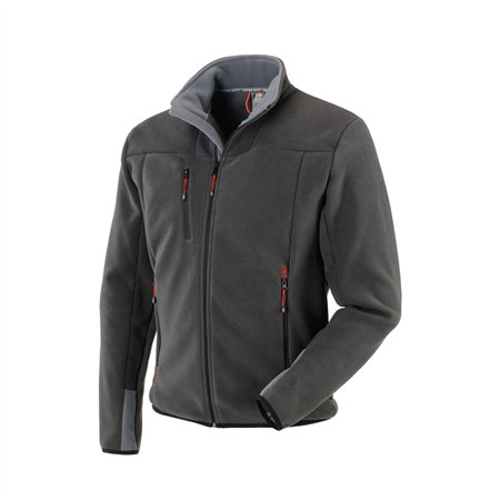 Casaco Polar XL NERI NAVIS Cinza Antracite