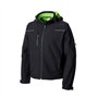 Casaco Soft Shell Capuz L NERI NEW LUCERNA Preto
