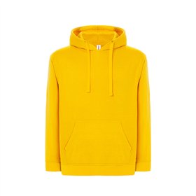 Sweatshirt Capuz Adulto Amarelo Tamanho L