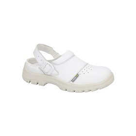 Sapatos Serviço Tamanho 40 Baixo SB SR Naxos Branco