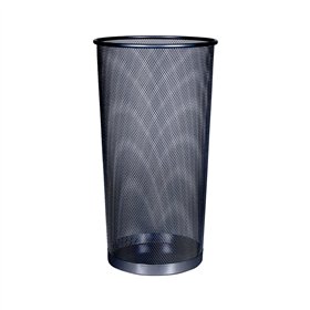 Porta Guarda-Chuvas Metálico de Rede Preto