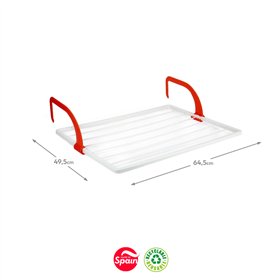Estendal c/ Suporte 49,5x64,5x16,5cm Branco