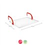 Estendal c/ Suporte 49,5x64,5x16,5cm Branco