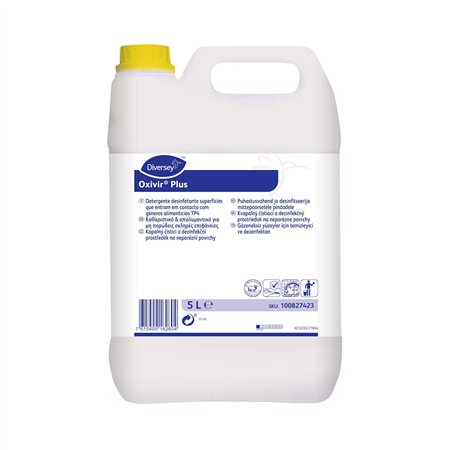 Detergente Desinfetante Multifuncional Oxivir Plus 5L