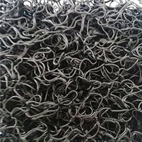 Tapete Malha PVC s/Fundo 14mm Preto Metro Linear