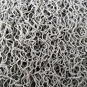 Tapete Malha PVC s/Fundo 14mm Cinza Metro Linear