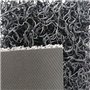 Tapete Malha PVC c/Fundo 14mm Preto Metro Linear