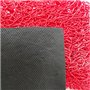 Tapete Malha PVC c/Fundo 14mm Vermelho Metro Linear