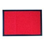 Tapete Malha PVC 40x60cm Rebordo Vermelho Vinil Esparguete