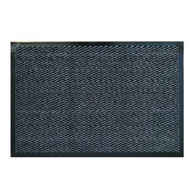 Tapete Polipropileno 40x60cm Rebordo Cinza