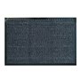 Tapete Polipropileno 40x60cm Rebordo Cinza