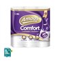 Papel Higiénico Doméstico 18mts 3Fls 48g Acolchoado 9 Rolos