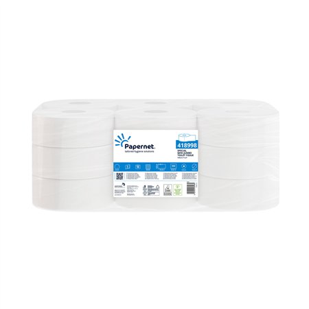 Papel Higiénico (Jumbo) 100mts 2Fls 31g PAPERNET 18un